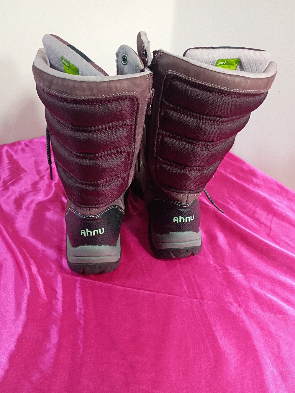AHNU Boots Womens Size 6 Grade Purple High Northridge Wint Hiking Boot Vibrant. - Picture 5 of 7